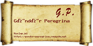 Göndör Peregrina névjegykártya